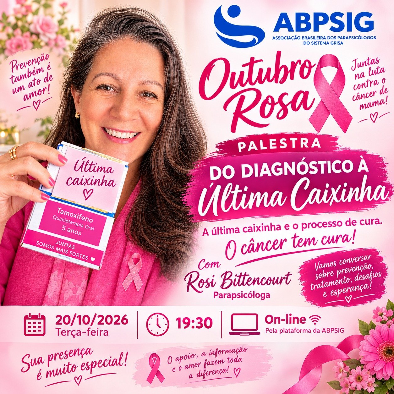 Palestra Especial Outubro Rosa na ABPSIG: Do Diagnóstico à Última Caixinha